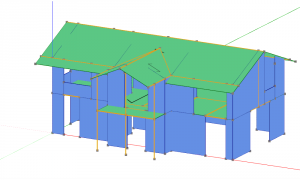 Example of a CLT building