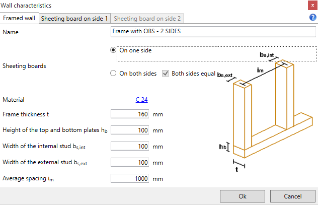 Frame properties